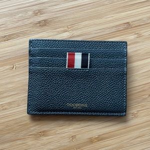 Thom Browne | RWB EDGE STAIN DOUBLE-SIDED CARDHOLDER